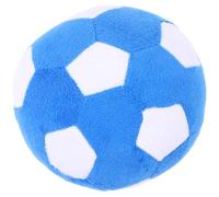 SHINEOFI Plush Pet Soccer Ball for Dogs Bite-resistant Chew Puppy Teething Interactive Soft Stuffed Dog for Exercising and Play