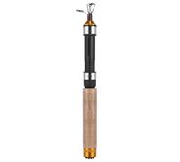 SHINEOFI Pocket Telescopic Fishing Rod Mini Portable Ultralight Fishing Rod Pole for Outdoor Travel Summer Winter Ice Pole Present for Man 25.6 Inch