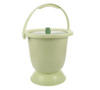 SHINEOFI Portable Bedside Urinal Potty with Lid and Handle for Elderly Adults, Lightweight Plastic Travel Toilet Bucket with Advanced Odorproof Technology, for Camping and Hospital Use