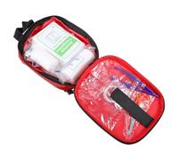 SHINEOFI Portable Emergency Bag Sturdy Outdoor Survival Kit with Nylon Material and Convenient Storage, Compact First Aid Kit for Travel and Family Emergency Use for Mountaineering