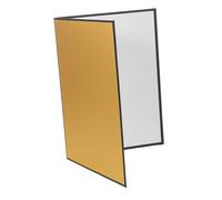 SHINEOFI Portable Foldable Photography Reflector Cardboard Silver Bounce Light Diffuser Panel for Studio and Outdoor Photo Shooting Compact Camera Light Control Board for Natural and Flash