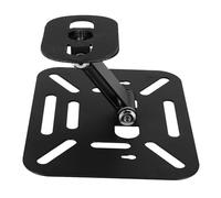 SHINEOFI Portable Foldable Projector Stand with Dual Pan Adjustment Zinc Alloy Desktop Installation Sturdy Structure Compact Projector Bracket Stand for Home Use and Conference Room