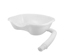 SHINEOFI Portable Hair Washing Basin for Bedridden Patients, Lightweight Foldable Plastic Shampoo Bowl with Leak-Resistant Shape, Compact Storage and Space Saving Design for Family