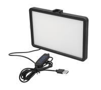 SHINEOFI Portable LED Photography Light Fill Light for Video Shooting with Color Change Plastic Material Easy to Install for Live Streaming and Video Conferencing
