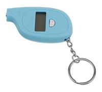 SHINEOFI Portable Mini Digital Tire Pressure Gauge with Accurate Measurement for Motorcycle and Car, Lightweight Plastic Construction for On-the-go Vehicle Tire Monitoring