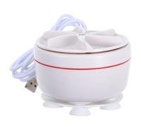 SHINEOFI Portable Mini Travel Washing Machine for T-shirts and Shirts, Intelligent Interaction, Easy to Install, White Pp Material Compact Washer for Business Trips and Travel