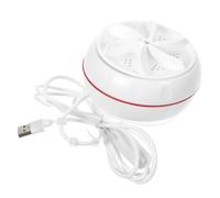 SHINEOFI Portable Mini Washing Machine USB Powered Compact Travel Washer for Socks Underwear Clothes Cleaner Lightweight Abs Material High Frequency Vibration Cavitation Efficient Laundry