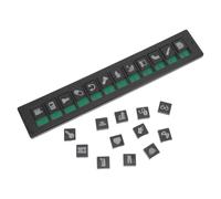 SHINEOFI Portable Moving Checklist Board with 24 Slots Slider, Plastic Packing List Organizer for Home Organization and Office Relocations