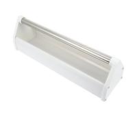 SHINEOFI Portable Pigeon Feeding Trough Anti-spatter Food Container for Pigeons Chickens Ducks White Feeding Groove for Bird Cages