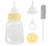 SHINEOFI Portable Plastic Pet Feeding Bottle 120ml for Puppies and Kittens, Sturdy and Not Easy to Break, for Outdoor Nursing and Feeding Small Pets