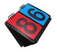 SHINEOFI Portable Sports Scoreboard Flip Numbers, Pvc Material, Maximized Visibility, Suitable for Volleyball and Table Tennis on Tennis Courts and Indoor Games