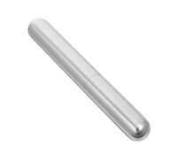 SHINEOFI Portable Stainless Steel Single Cigar Case with Humidifier Lightweight Cylinder Shape Cigar Holder for Travel and Business from Environmental Changes