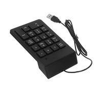 SHINEOFI Portable Usb Wired Numeric Keypad Keys for Laptop Ergonomic Design for Financial Banking Data Entry Easy to Install Number Pad