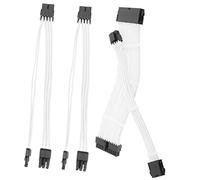 SHINEOFI Power Module Cable Kit Supply Cables Extension for PC Mod Includes Pin Connectors for Atx Power Supply for Gaming Build