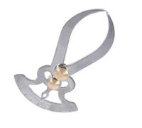 SHINEOFI Precision Thickness Meter Caliper Tool Stainless Steel 3.6 Inch Spring inside Calipers for Industrial and Diameter Measuring Tasks