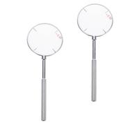 SHINEOFI Professional Cross Cylinder Lens 50-Degree Optometry Tool 2Pcs Set for Astigmatism Testing Eyeglass Supply Portable Optical Instrument for Vision Assessment