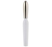 SHINEOFI Professional Electric Eyelash Curler with Curved Brush Head Design, Portable White Heating Eyelash Curling Clip Made of Abs and Pc, for Beauty Salon and Daily Use