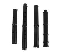 SHINEOFI Professional Vertical Xiao Flute Key of G with 4 Sections and 8 Holes, Resin Material, Weatherproof Design for Beginners and Hobbyists, for Indoor and Small Concert Performances