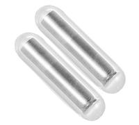 SHINEOFI Ptfe Magnetic Stirrer Bars 8X32Mm 2Pcs Glass Stirring Rods Laboratory Mixer Accessories for Chemical Lab Experiments