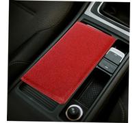 SHINEOFI PU Leather Car Registration and Insurance Holder for Men Glitter Document Wallet Organizer Secure Auto Essentials Protector for Vehicle Papers and Cards Red