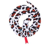 SHINEOFI Realistic Plush Leopard Print Snake Cat with Catnip, Interactive Chew for Indoor Cats, Soft Bite-resistant Pet to Boredom and Stimulate Hunting Instinct