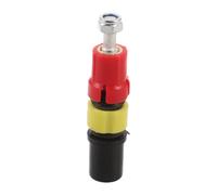 SHINEOFI Red Trekking Pole Expansion Tube for Walking Sticks with Quick Assembly and Vibration Reduction, Sturdy Plastic and Metal Hiking Stick Accessory Suitable for Varying Terrains