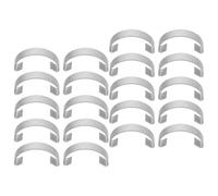 SHINEOFI Reinforced Stainless Steel Cage Clips with Enhanced Security and Easy to Clean Features 30pcs for Pet Cages and Birdcages Suitable for Poultry Farming and Breeding