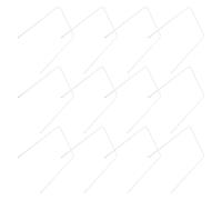 SHINEOFI Replacement Croquet Gates 12PCS Heavy Duty Iron Lawn Croquet Hoops with Coating for Backyard Outdoor Game Family Use