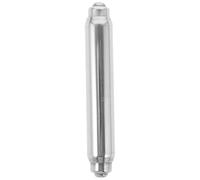 SHINEOFI Replacement Paper Roll Holder Stainless Steel Sleek Minimalist Rust Resistant Easy Installation Silver Telescopic Rod for Guesthouses and Public Restrooms