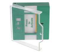SHINEOFI Resettable Emergency Alarm Switch with Protective Cover Manual Reset Safety Button for Industrial and Commercial Use Durable Quick Activation Switch with Visible Tactile Feedback