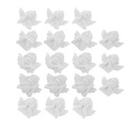 SHINEOFI Resin Little Angel Figurines 40Pcs for Crafting Phone Case Accessories and Photo Frame Embellishments, Baroque-Style Design, 2.6X3.1Cm, for DIY Projects