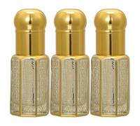 SHINEOFI Reusable Glass Roller Bottles 6ml Capacity Each, for Traveling and Going 3pcs with Leak-proof Bead Roller Design and Dropper for Essential Oils and Perfume