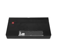 SHINEOFI Reusable Vcr Head Cleaner Video Tape Head Cleaning Tool Plastic Black Easy Application Extend Device Lifespan for Home Entertainment Systems