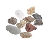 SHINEOFI Rock and Mineral Collection Box for Classroom and Field Testing Science Specimen Kit with Diverse Rocks and Minerals Interactive Educational Tool for Geology Learning and Teaching