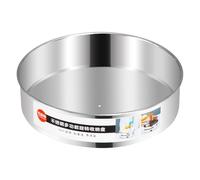 SHINEOFI Rotating Kitchen Box Storage Case Stainless Steel Multi-purpose Simple Fashionable Design Silver Dining Use