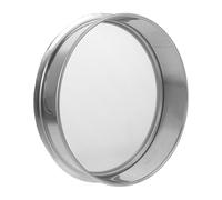 SHINEOFI Round Fine Mesh Strainer for Ceramic Glazing Stainless Steel Sieve Filter for Pottery Clay Paint Slurry Multi-Purpose Metal Screen for Glaze Preparation and Art Workflow