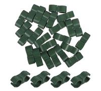 SHINEOFI Rubber Tap Connector Versatile Design Plastic Plant Trellis Connectors 30pcs with Universal Rotating Buckle Greenhouse Accessory for Climbing Plant and Tomato for Garden