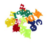 SHINEOFI Russian Alphabet Foam Letters Stickers Felt Stickers for Kids Enhancing the Learning Environment Early Learning Aid Easy Application for Kindergarten Classrooms