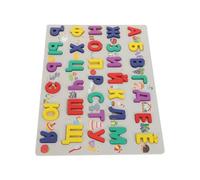SHINEOFI Russian Alphabet Wooden Jigsaw Puzzle Set for Educational with Fine Motor Skills Enhancement and Creativity Stimulation, for Family Learning and Early Educational Play