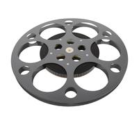 SHINEOFI Rustic Grey Iron Film Reel Decoration with Vintage Movie Film Strip for Media Room Wall Art, Cinema Prop and Cafe Industrial Style Wall Hanging