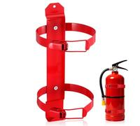 SHINEOFI Rv Fire Extinguisher Bracket Adjustable Heavy Duty Wall Mount for Fire Extinguishers Compact Design for Vehicle Home Use Capacity Effortless Installation Space Saving Storage