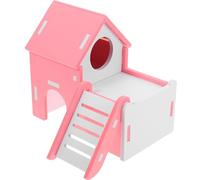 SHINEOFI Safe Pvc Guinea Pig House for Hamsters and Chinchillas, Small Animal Hideout with Not Easy to Break Design, Shelter for Comfortable Rest and Play
