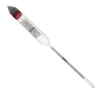 SHINEOFI Sea Water Salinity Hydrometer Glass Densitometer 1.040 Precision Aquarium Fish Tank Salinity Tester for Marine and Brackish Water Quality Measurement