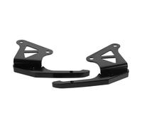 SHINEOFI Seat Compatible Bars Grab Rear Motorcycle Aluminum Passenger Rail Handle Armrest Trim with 125cc M3 Black Rear Seat Grab Handles Accessories for Motorbike