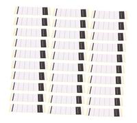 SHINEOFI Self Adhesive Binder Spine Labels for Filing and Organising 50 Pcs White Paper Material, Fit Most File Folders, Versatile Application for Office and Library Use