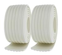 SHINEOFI Self-Adhesive Foam Bunk Bed Ladder Pads with Non-Slip Surface and Wear-Resistant Protection 2 Rolls 8cm Wide Soft Padding Beige Colour for Household Corners and Furniture Edges
