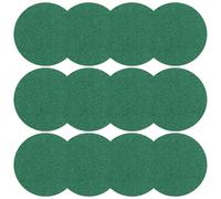 SHINEOFI Self-adhesive Pool Table Marking Patch Sticker for Billiards Table Repair, Green round Shape Made of Lint and Pe Material, for Occasions and Reliable Cloth Mending