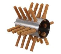 SHINEOFI Semi-automatic 24-finger Stainless Steel Poultry Plucker for Drill - Handheld Chicken Duck Goose Defeatherer, Heavy Duty Portable Plucking Machine for Farm and Home Use