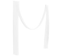 SHINEOFI Sheer Curtain Backdrop Breathable Polyester Fabric Wedding Arch White and 16.4ft X 30in Repeated Use Draping Party Decoration for Romantic Bridal Ceremony and Event