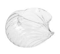 SHINEOFI Shell Cocktail Glass Conch Shape Cup for Juice Wine and Cocktails Unique Drinking Mug Transparent Glassware for Themed Bars Seaside Parties Family Dinners 1 X Cocktail Glass